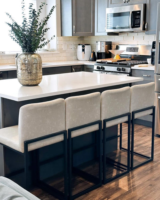 Haven Bar Stool Set – 4 Counter Chairs