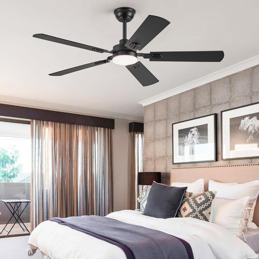 modern bedroom ceiling fan