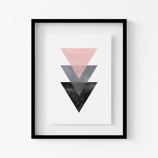 wall art decor triangle